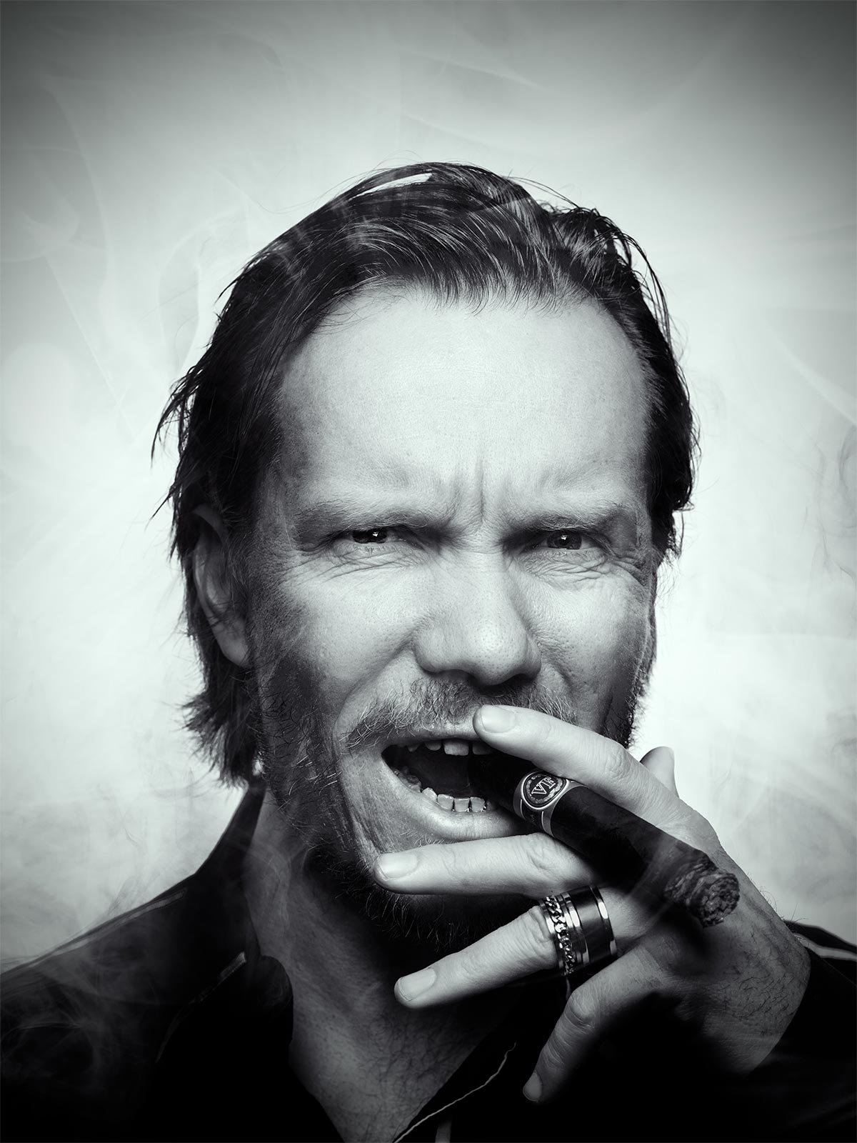 Matti Boustedt, Swedish actor, character portrait