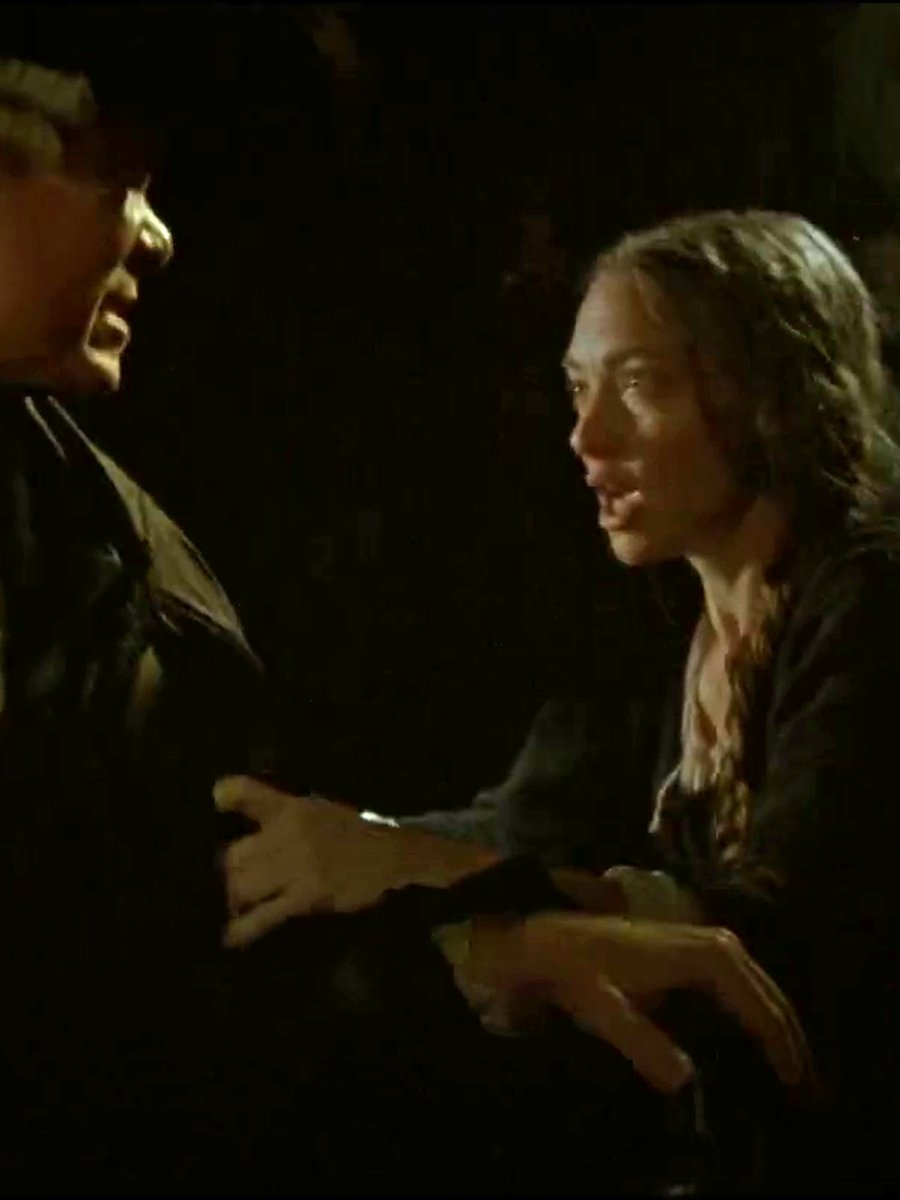 Matti Boustedt as Captain Smith in The Testament of Ann Lee, with Amanda Seyfried