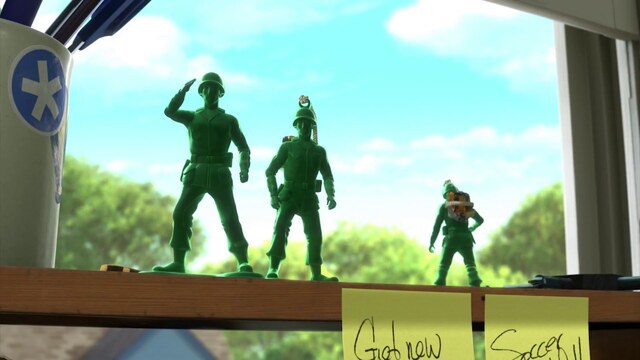 Matti Boustedt as Soldier Andersson in Toy Story 3